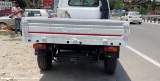 Back look of Mahindra's new pickup