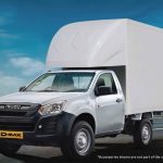 ISUZU D-MAX Single Cab - Cab Chassis with box container